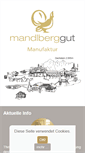 Mobile Screenshot of mandlberggut.com